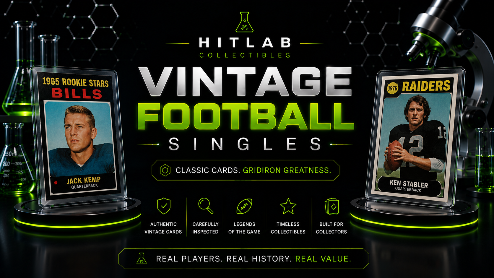 Vintage Football Singles