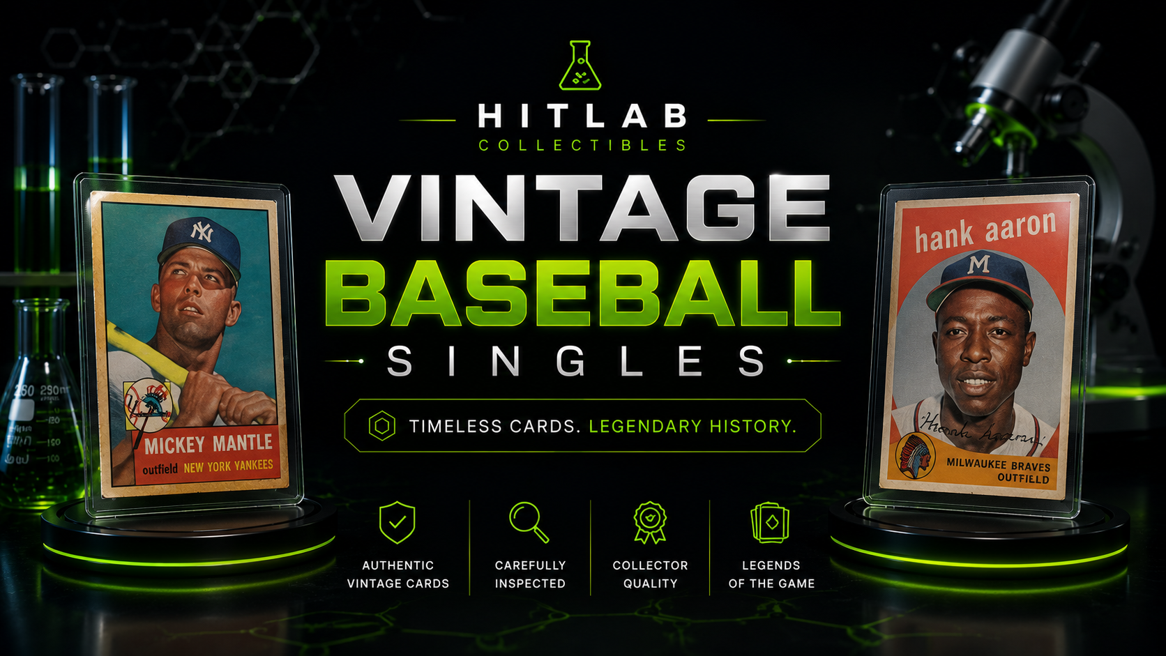 Vintage Baseball Singles
