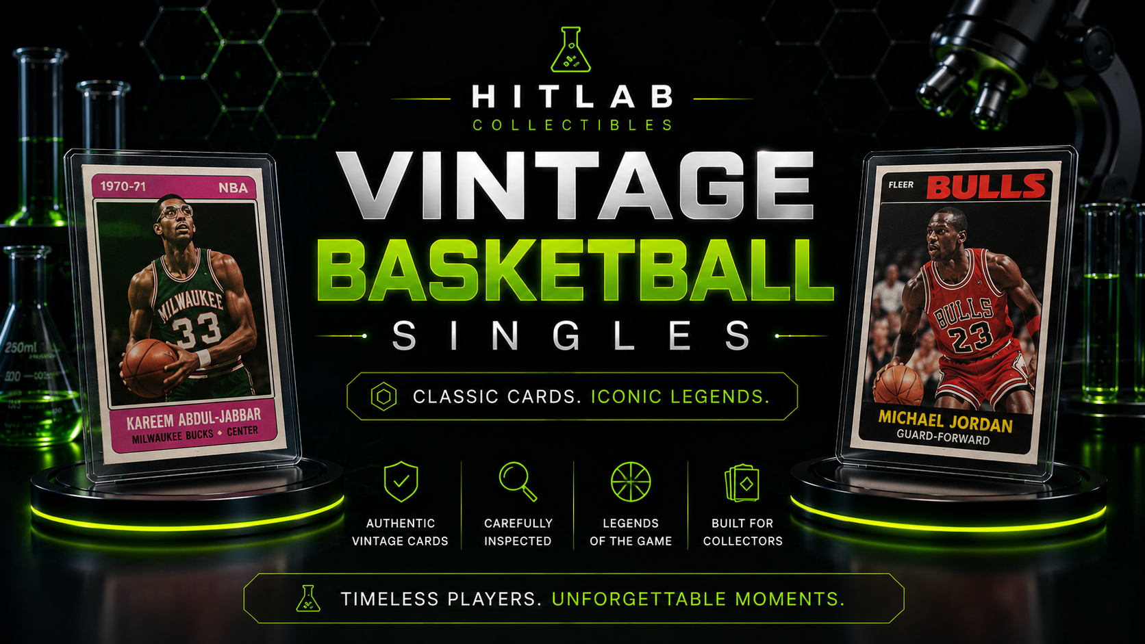 Vintage Basketball Singles