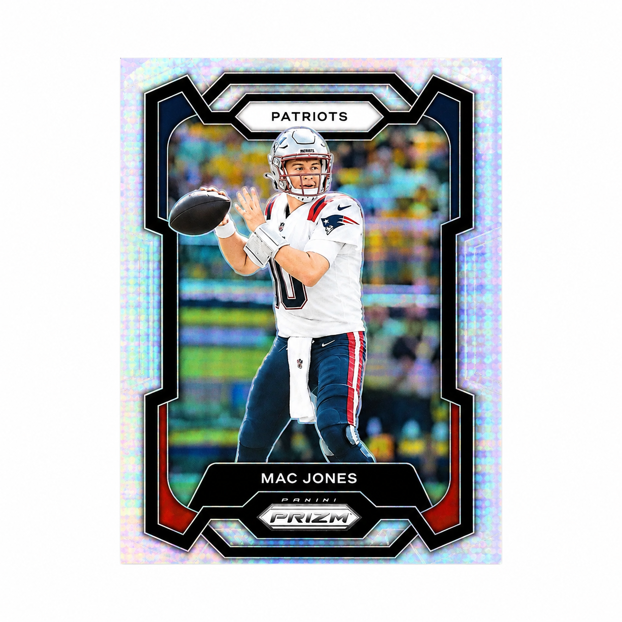 2023 Panini Prizm - Mac Jones #206 Silver Prizm (NM+)