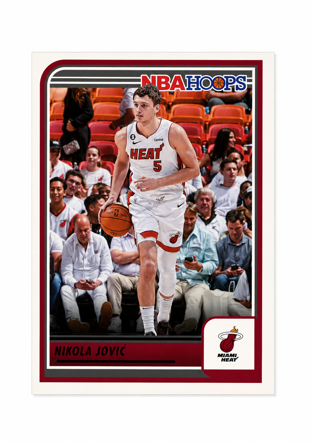 #156 Nikola Jovic 2023-24 Hoops (NM-MT)