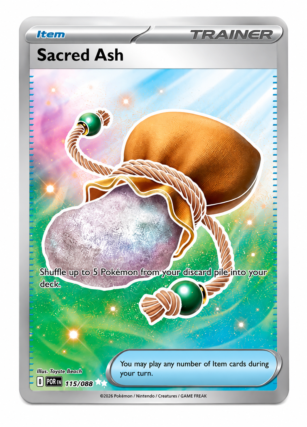115/088 Sacred Ash ME03: Perfect Order (NM)