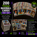 HitLab Vintage Baseball Box (200 Cards)