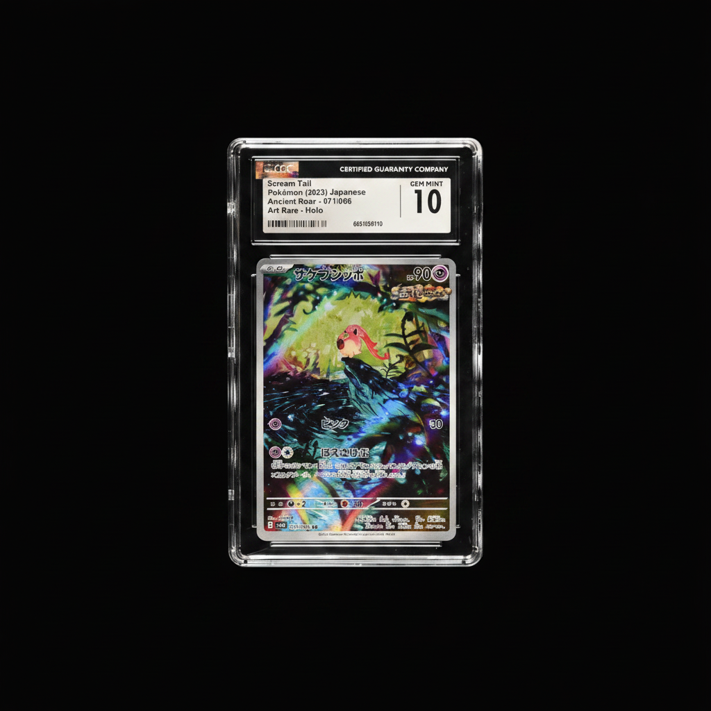 2023 Pokémon Ancient Roar #071 Scream Tail Art Rare Holo - CGC 10 GEM MINT (JP)