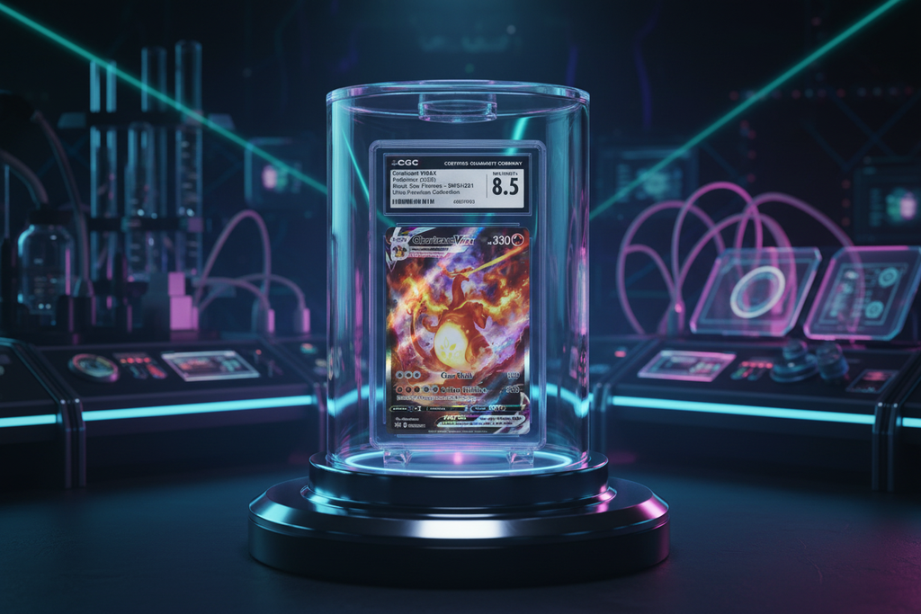 Charizard VMAX Science Lab Display