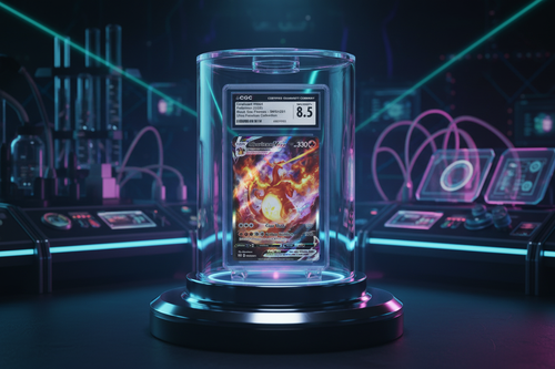 Charizard VMAX Science Lab Display