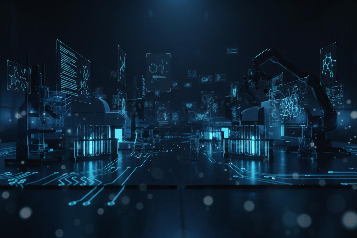 HitLab Science Lab Background
